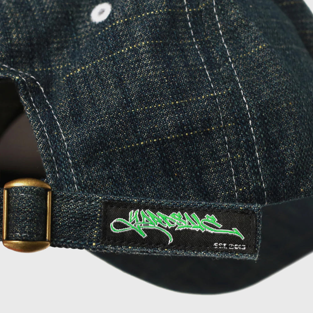 Yardsale - Faded Slub Denim Cap - Black