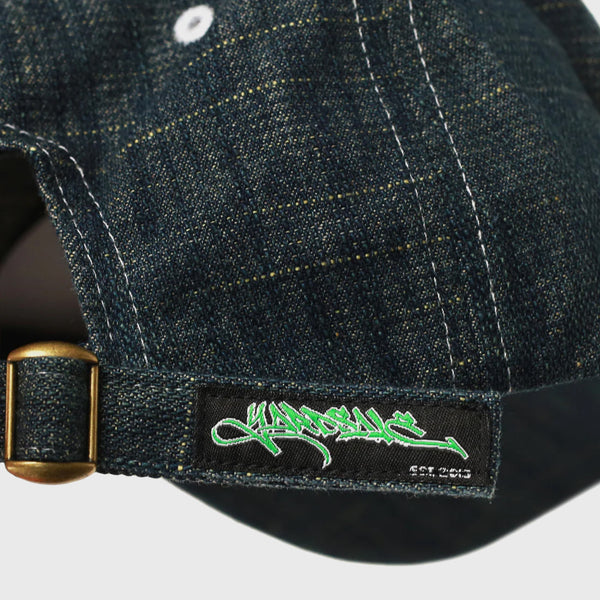 Yardsale - Faded Slub Denim Cap - Black