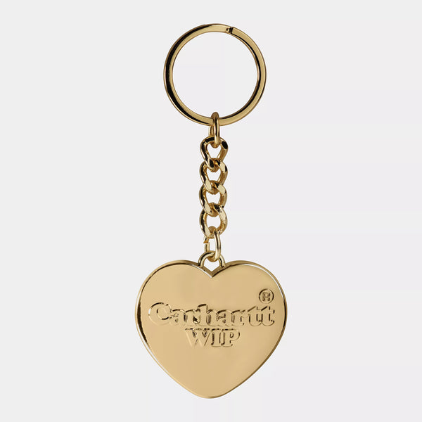 Carhartt WIP - Heart Keychain - Gold