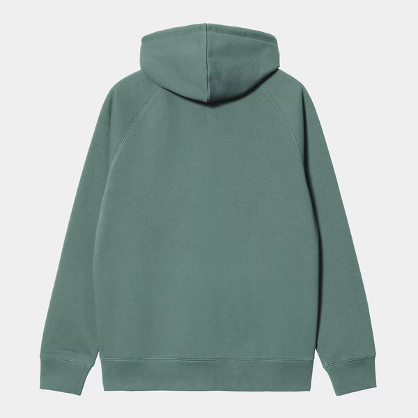 Carhartt WIP - Chase Zip Hooded Sweatshirt - Silver Pine