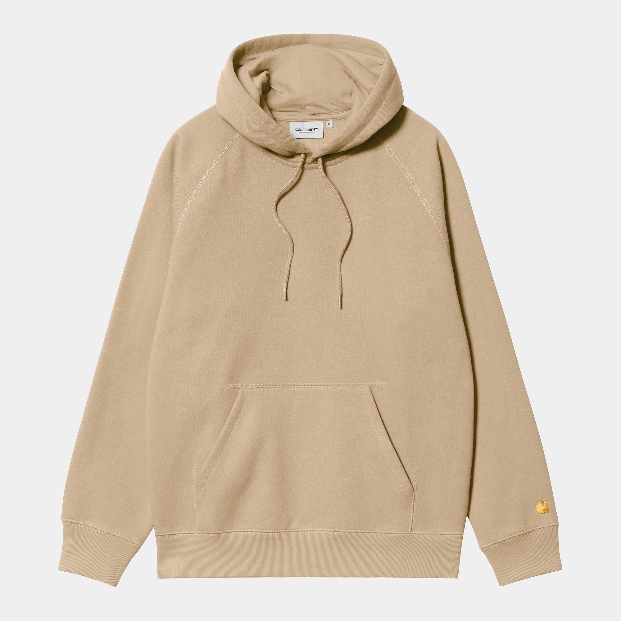 Carhartt WIP - Chase Pullover Hooded Sweatshirt - Sable / Gold