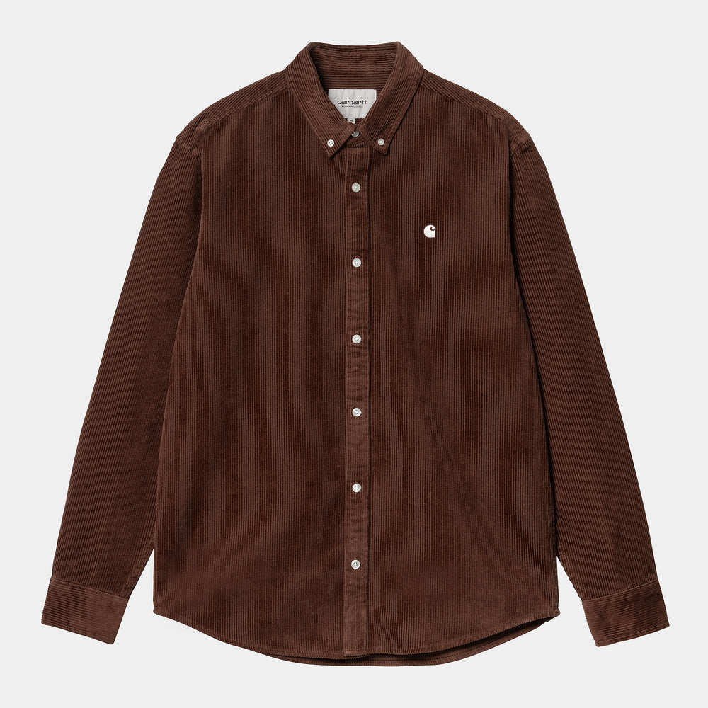 Carhartt WIP - Madison Corduroy Longsleeve Shirt - Offroad / Wax