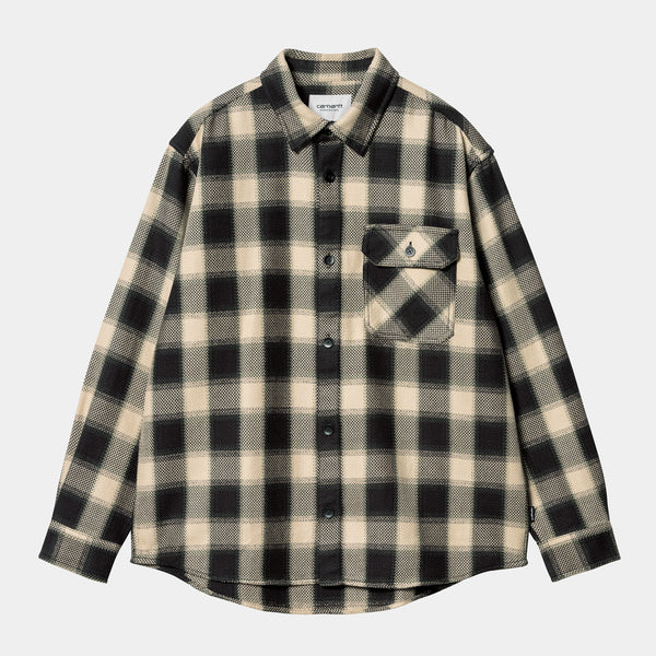 Carhartt WIP - Witten Longsleeve Herringbone Shirt - Witten Check / Wall