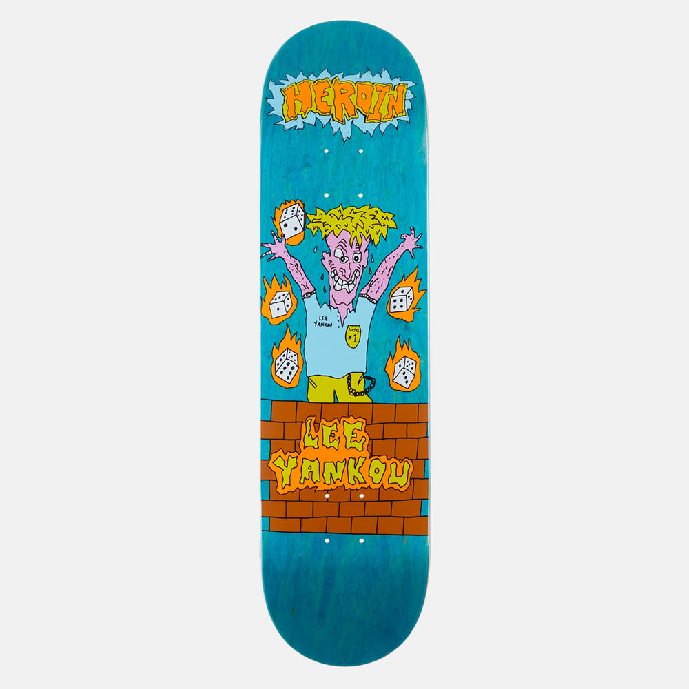 Heroin Skateboards - 8.25" Lee Yankou Dead Toon Skateboard Deck