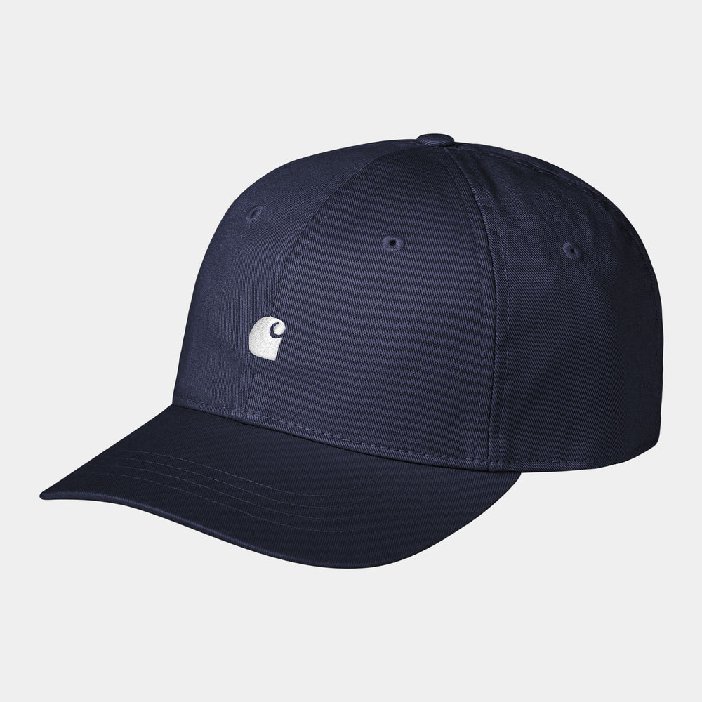 Carhartt WIP - Madison Logo Cap - Airforce Blue / White