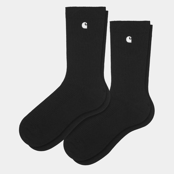 Carhartt WIP - Madison Socks (2 Pack) - Black / White