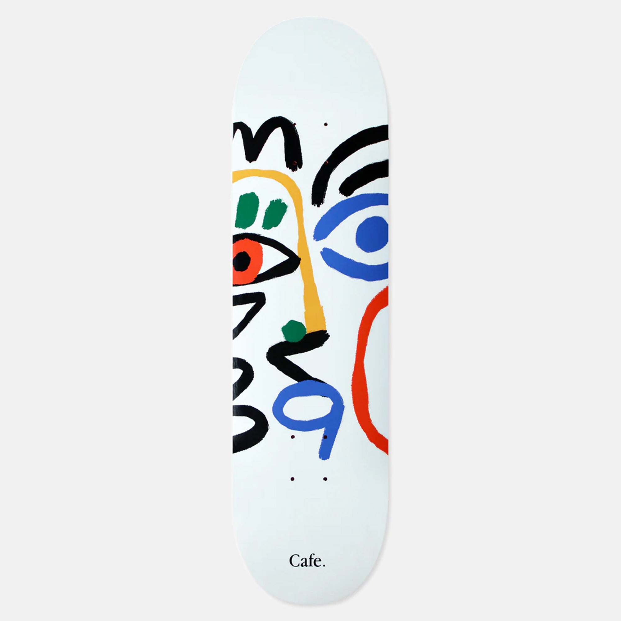 Skateboard Cafe - 8.38" Marcello Skateboard Deck - White