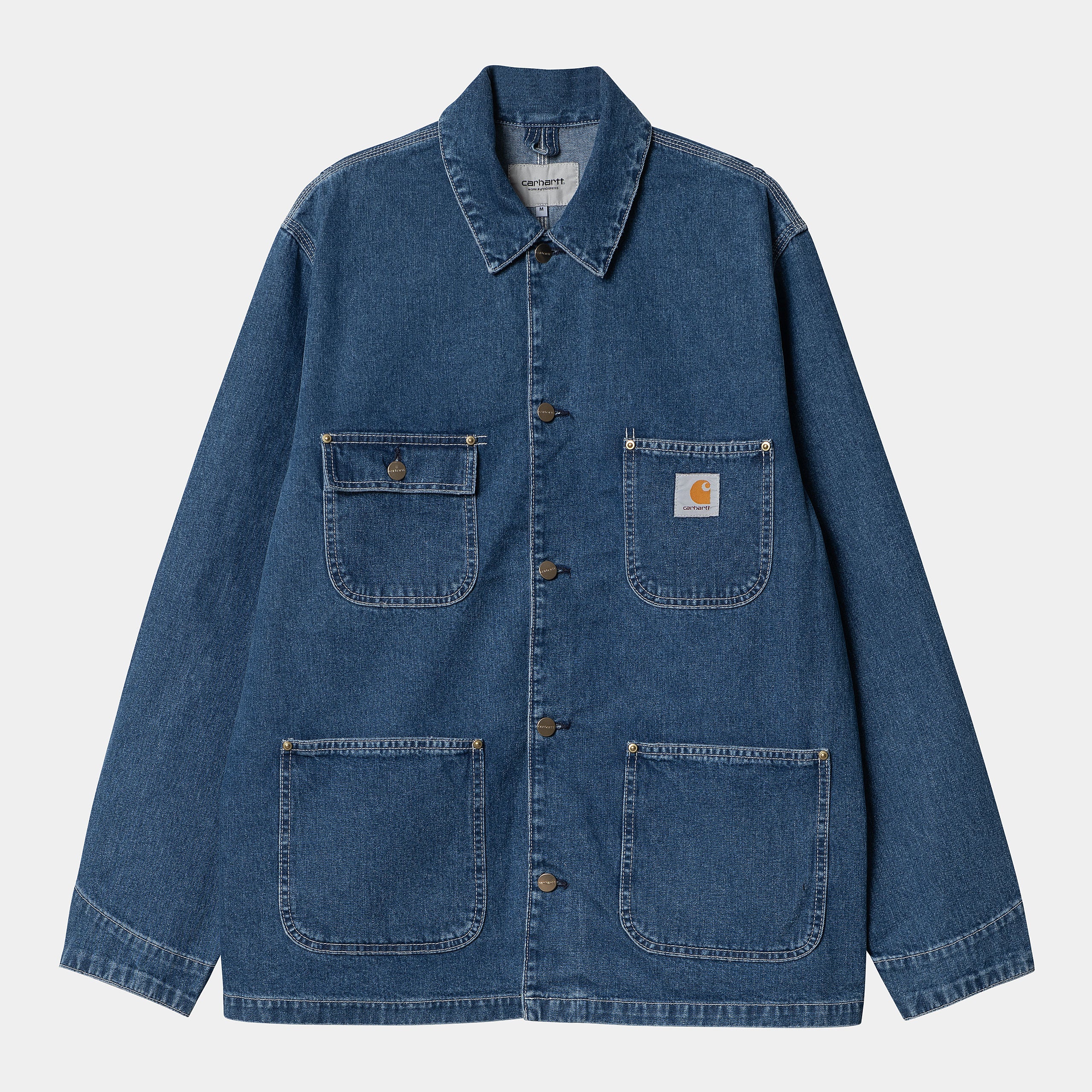 Carhartt WIP - OG Chore Jacket - Blue (Stone Washed) – Welcome