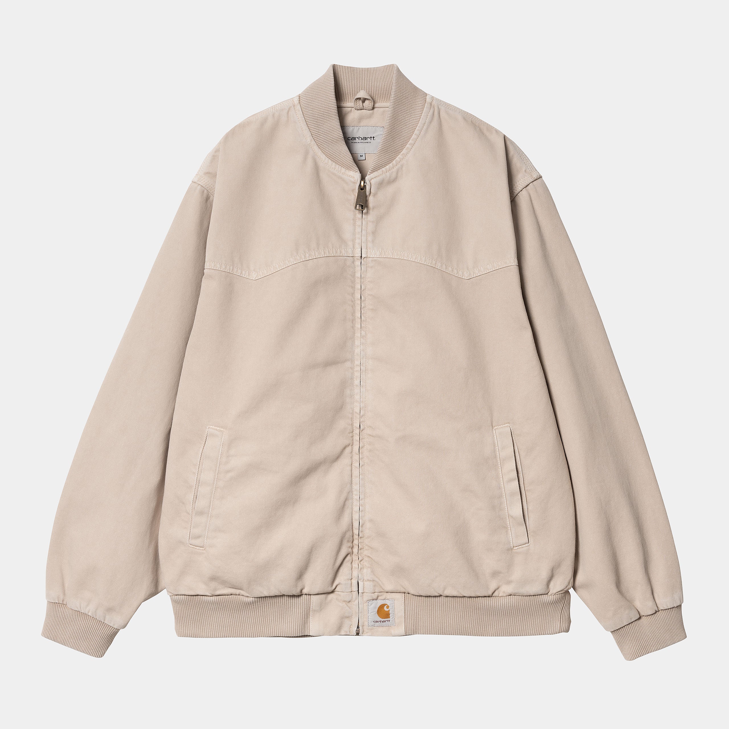 Carhartt WIP Santa Fe Bomber Jacket Tonic Stone Dyed Small