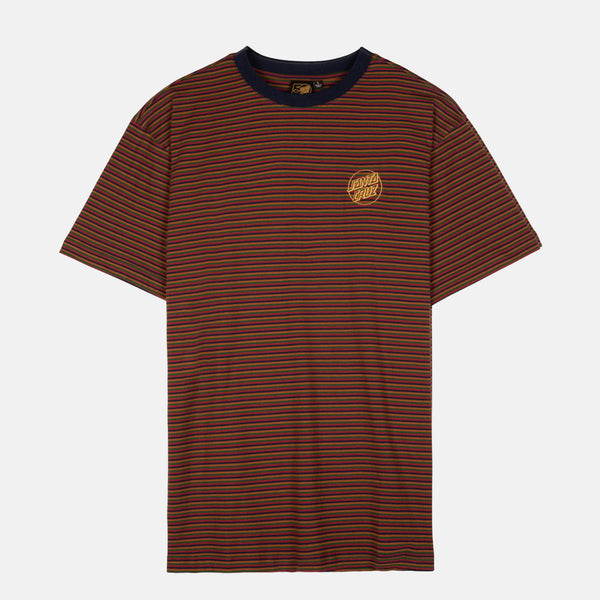 Santa Cruz - 50th Opus Dot Striped T-Shirt - Multi