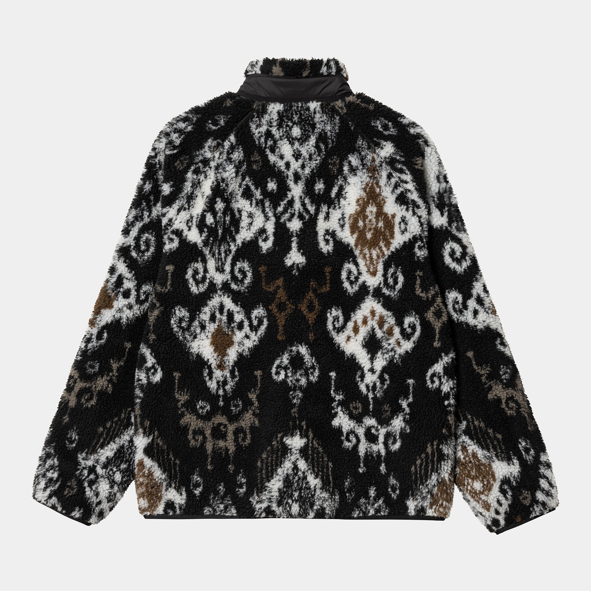 Carhartt WIP - Prentis Liner Fleece Jacket - Baru Jacquard / Black / Black