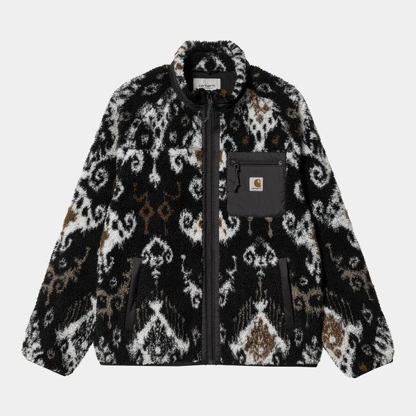 Carhartt WIP - Prentis Liner Fleece Jacket - Baru Jacquard / Black / Black