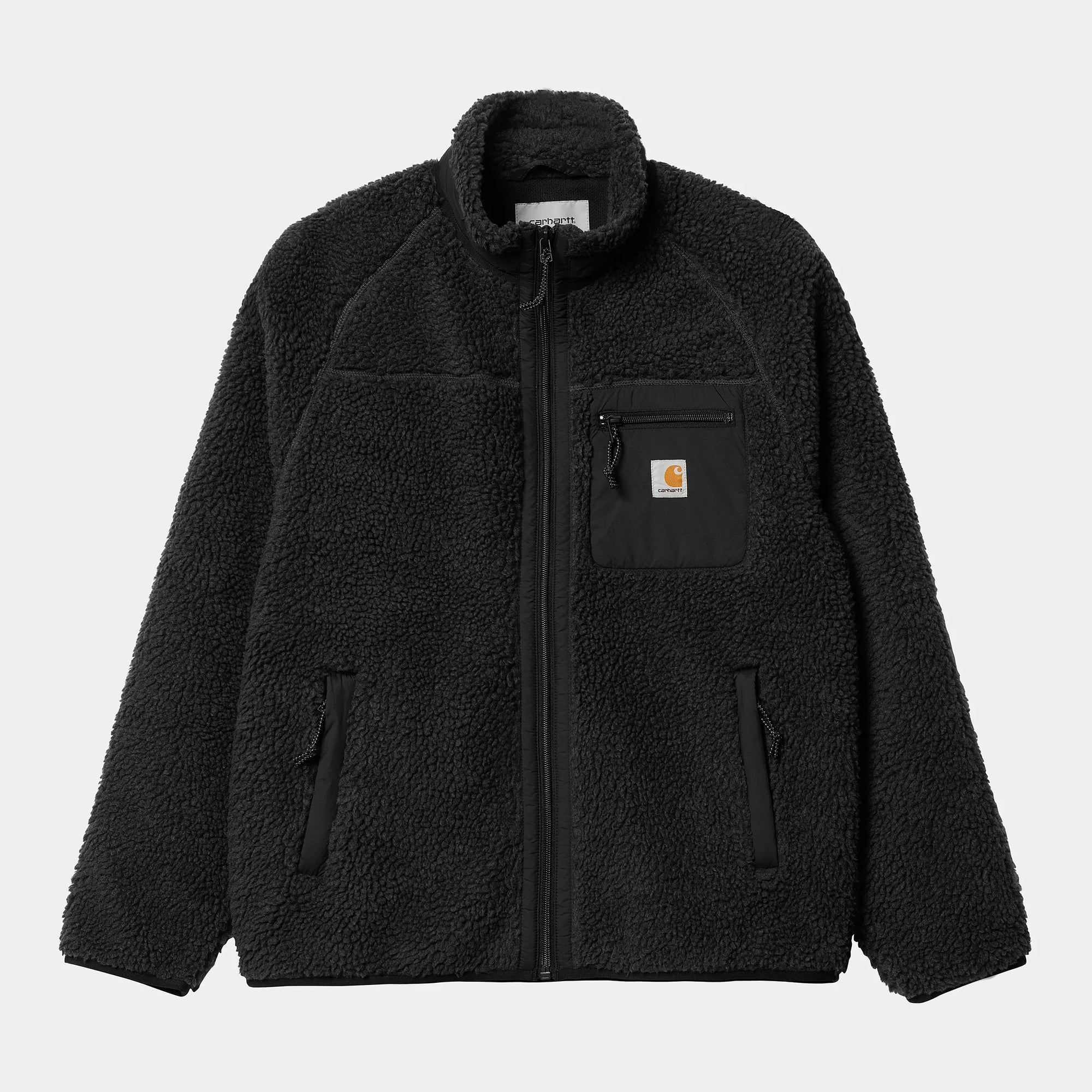 Carhartt WIP Prentis Liner Fleece Jacket Black Black Welcome Skate Store