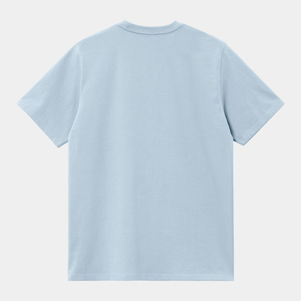 Carhartt WIP - American Script T-Shirt - Frosted Blue