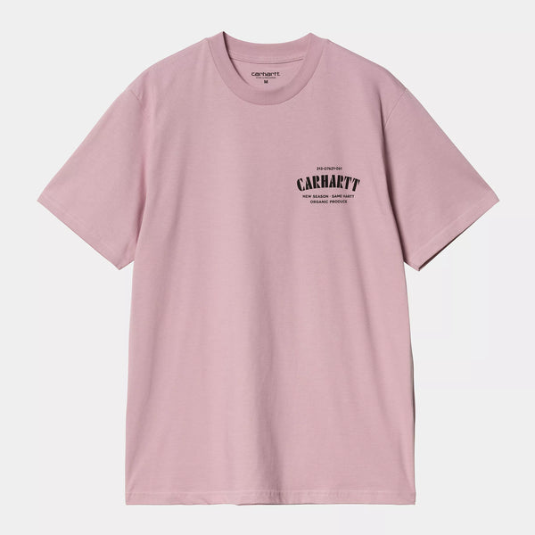 Carhartt WIP - Catalogue C Logo T-Shirt - Hortensia