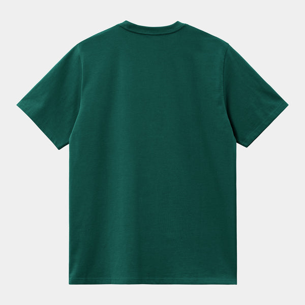 Carhartt WIP - Chase T-Shirt - Chervil / Gold