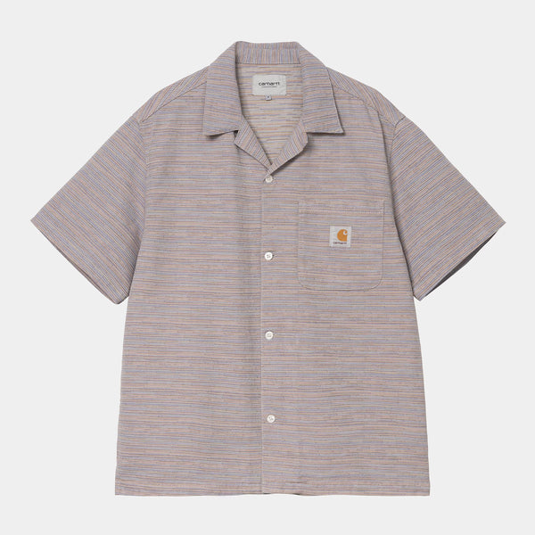 Carhartt WIP - Gellar Short Sleeve Shirt - Gellar Stripe / Multicolour