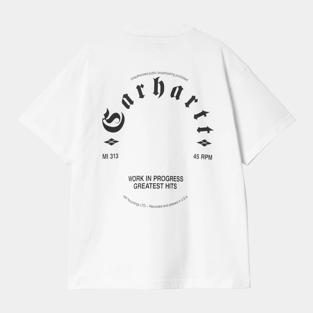 Carhartt WIP - Greatest Hits T-Shirt - White / Black