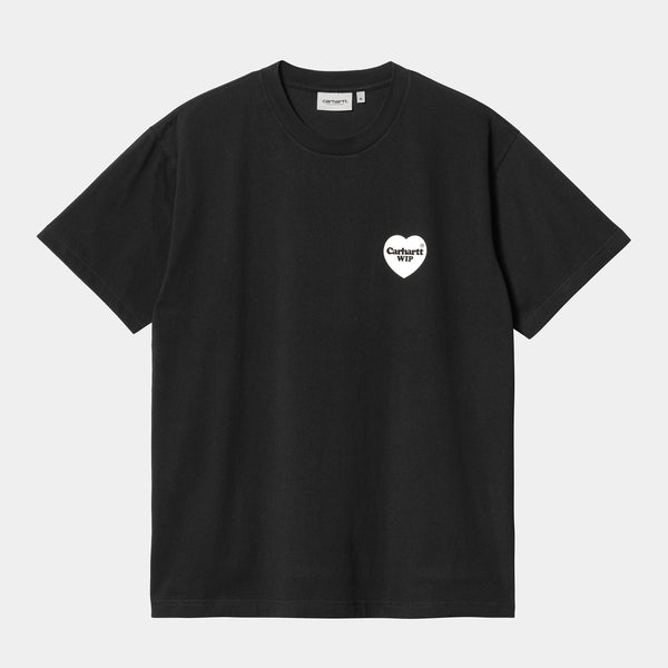 Carhartt WIP - Heart Bandana T-Shirt - Black / White