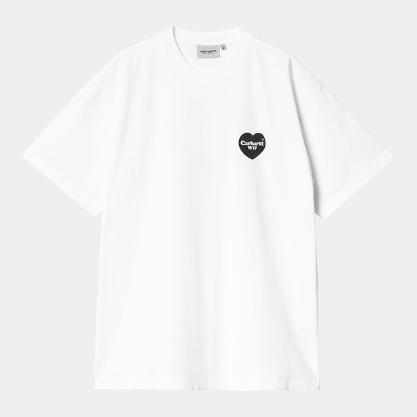 Carhartt WIP - Heart Bandana T-Shirt - White / Black