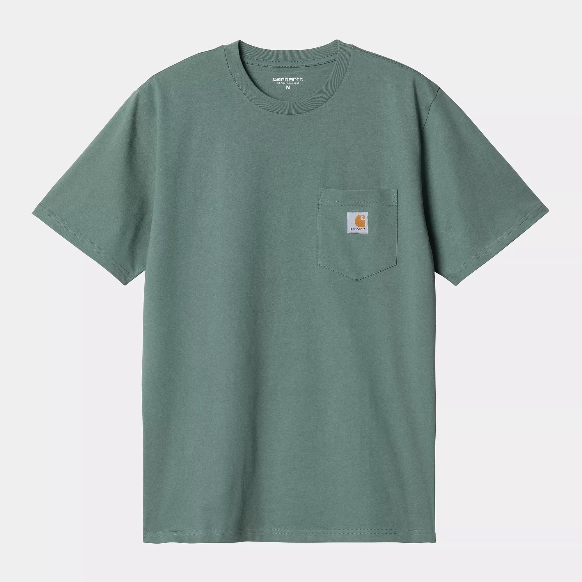 Carhartt WIP Pocket T Shirt Silver Pine Welcome Skate Store