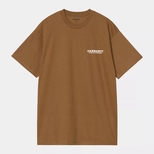 Carhartt WIP - Runaway T-Shirt - Hamilton Brown / White