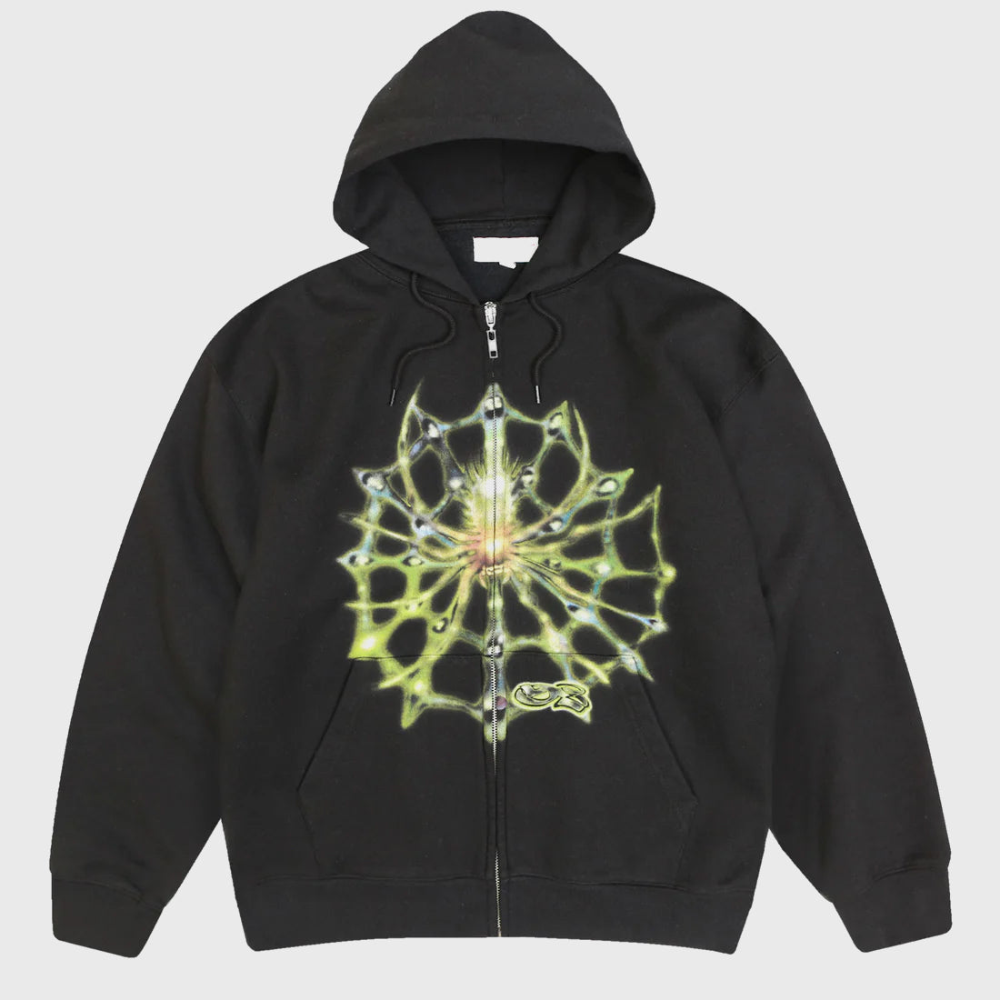 Yardsale - Webber Zip Hooded Sweatshirt - Black