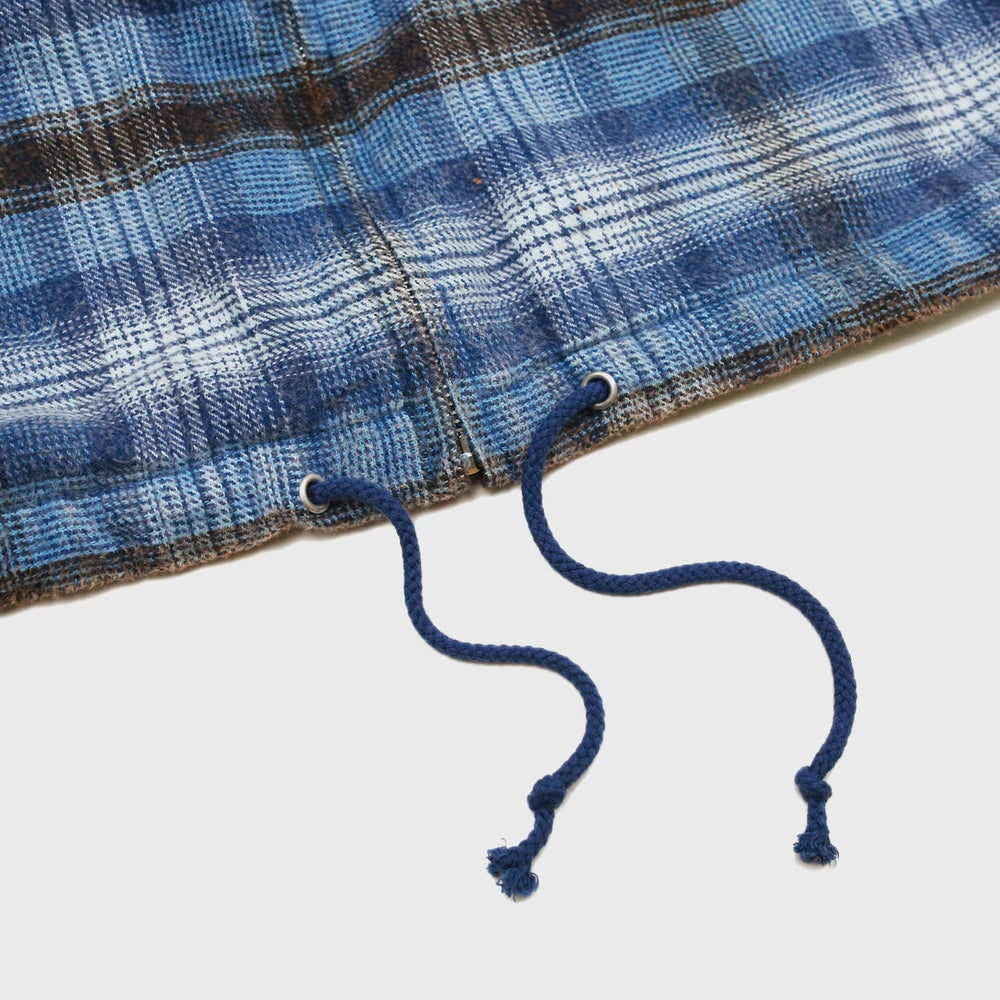 Yardsale - Tartan Full Zip Jacket - Blue