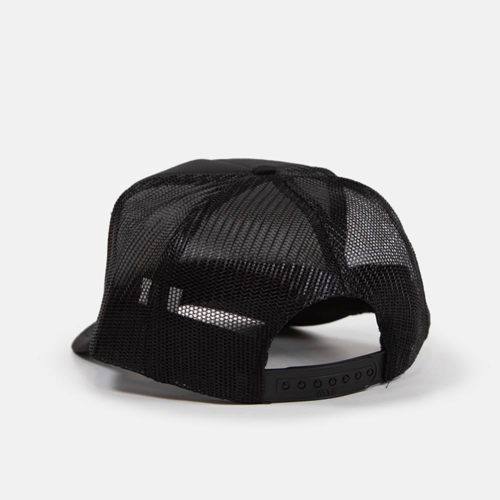 Thrasher Magazine - Neckface Who Cares Trucker Cap - Black