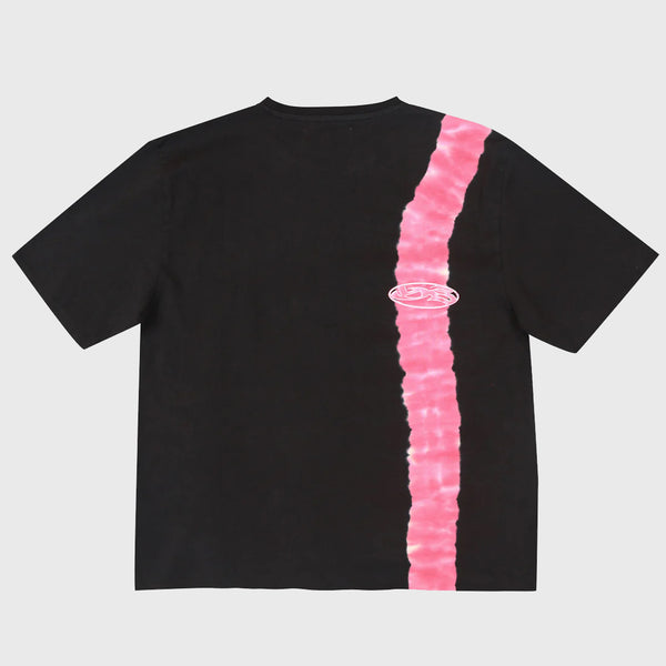 Yardsale - Flower Tie Dye T-Shirt - Black