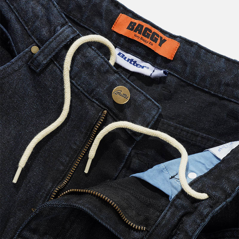 Butter Goods - Weathergear Denim Jeans - Dark Navy Tint
