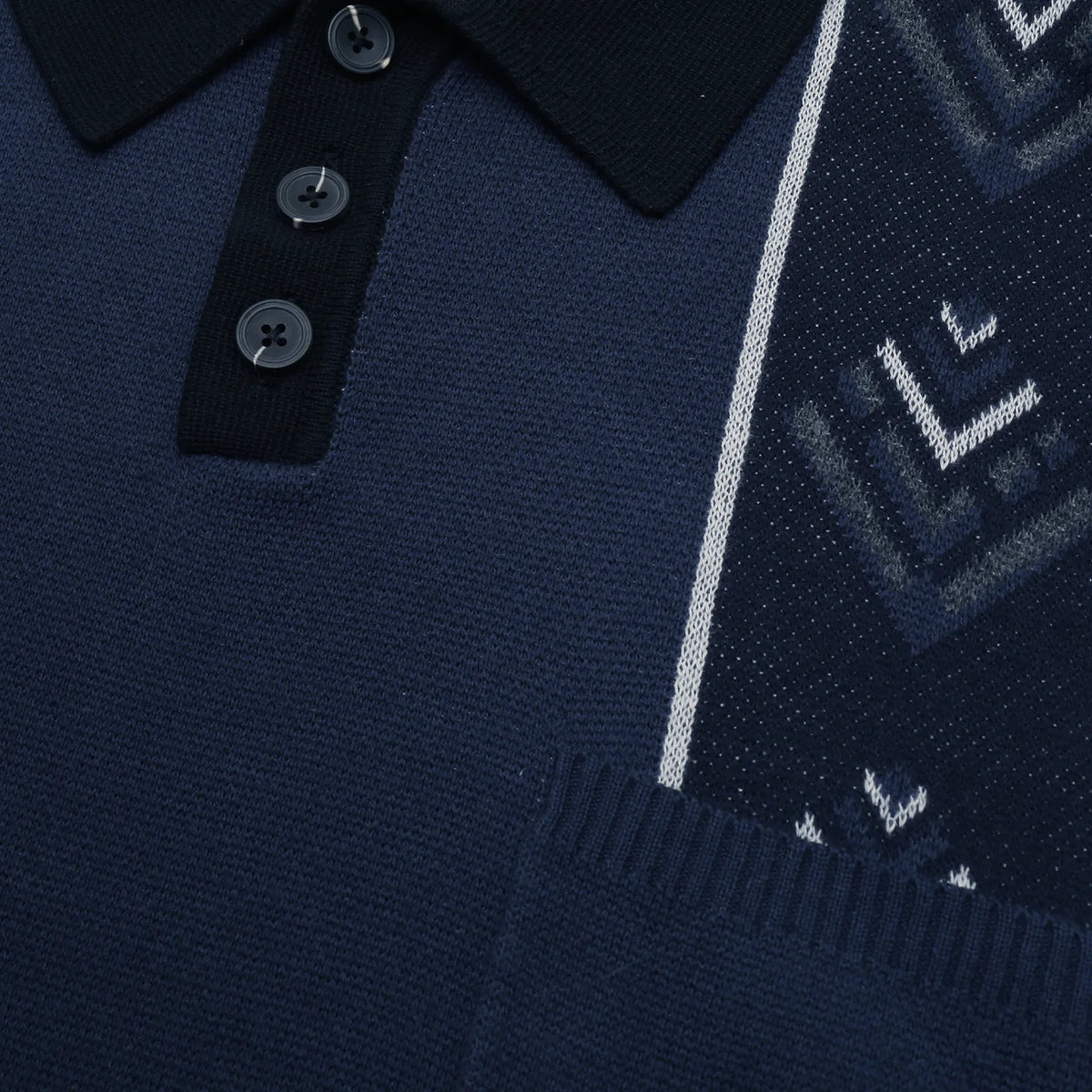 Pass Port Skateboards - Haven Polo Shirt - Navy | Welcome Skate Store