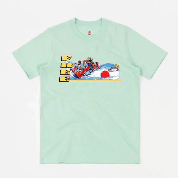 Free Skate Mag - Yeah Buoy T-Shirt - Pastel Green