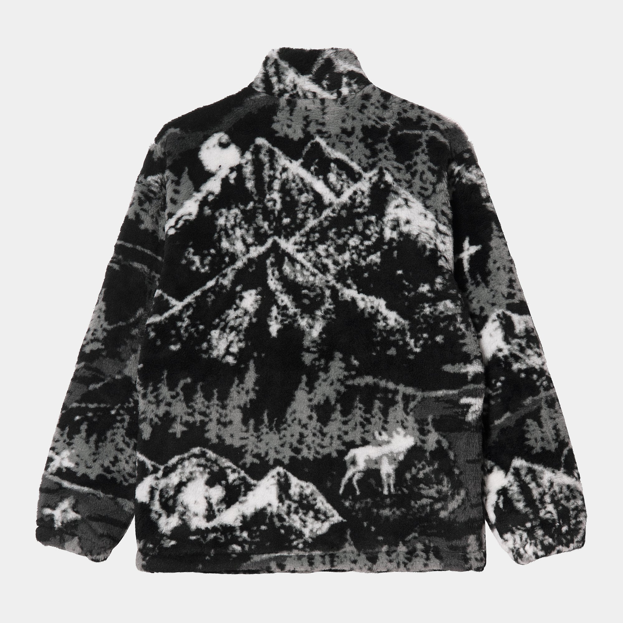 Carhartt WIP - High Plains Liner Fleece Jacket - Jacquard / Black