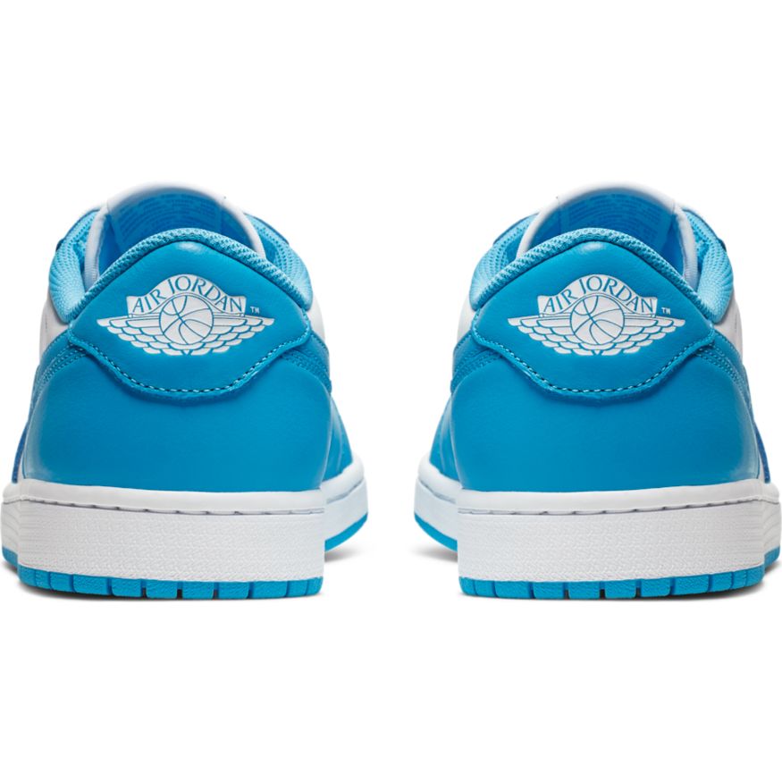 Nike SB - Air Jordan 1 Low Shoes - Dark Powder Blue / White
