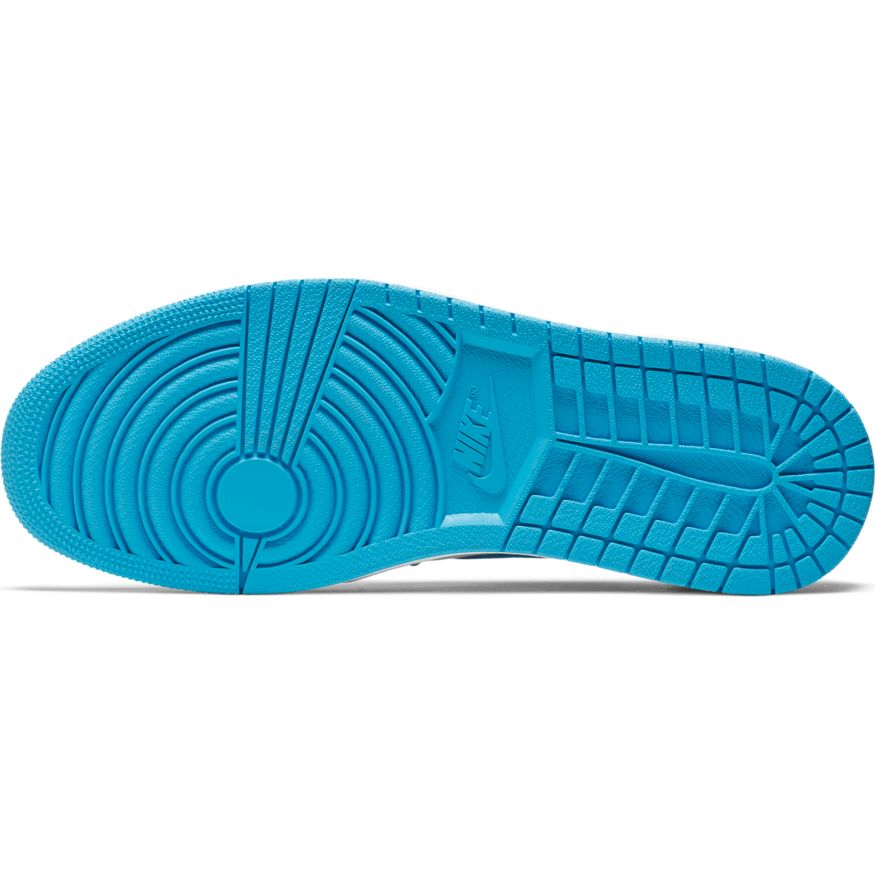 Nike SB - Air Jordan 1 Low Shoes - Dark Powder Blue / White