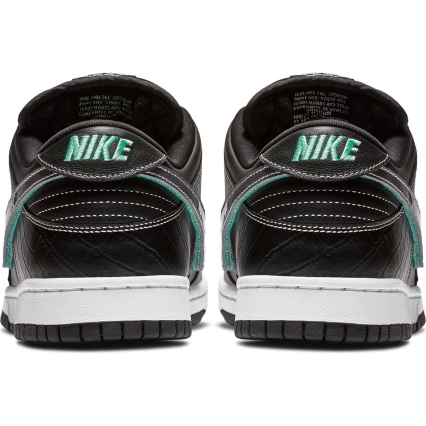 Nike SB - Diamond Dunk Low Pro OG QS Shoes - Black / Chrome / Tropical Twist - Call Store for Details