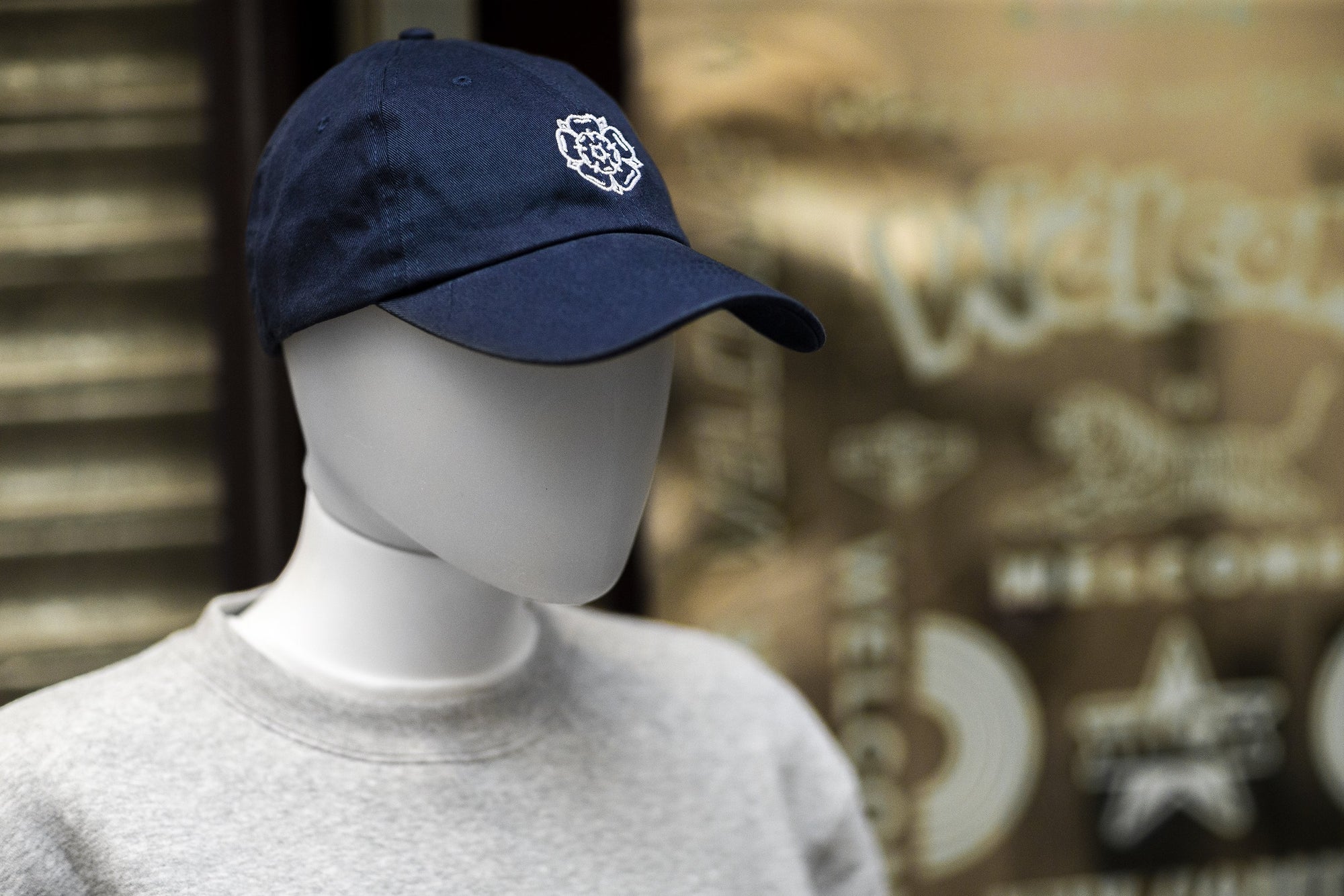 Don't Mess With Yorkshire - Rose Dad Cap - Navy