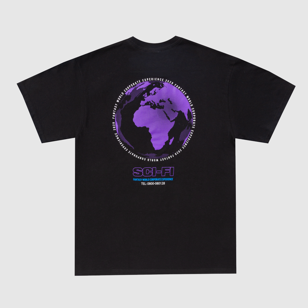 Sci-Fi Fantasy - Corporate Existence T-Shirt - Black