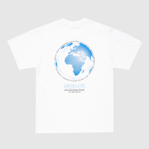 Sci-Fi Fantasy - Corporate Existence T-Shirt - White