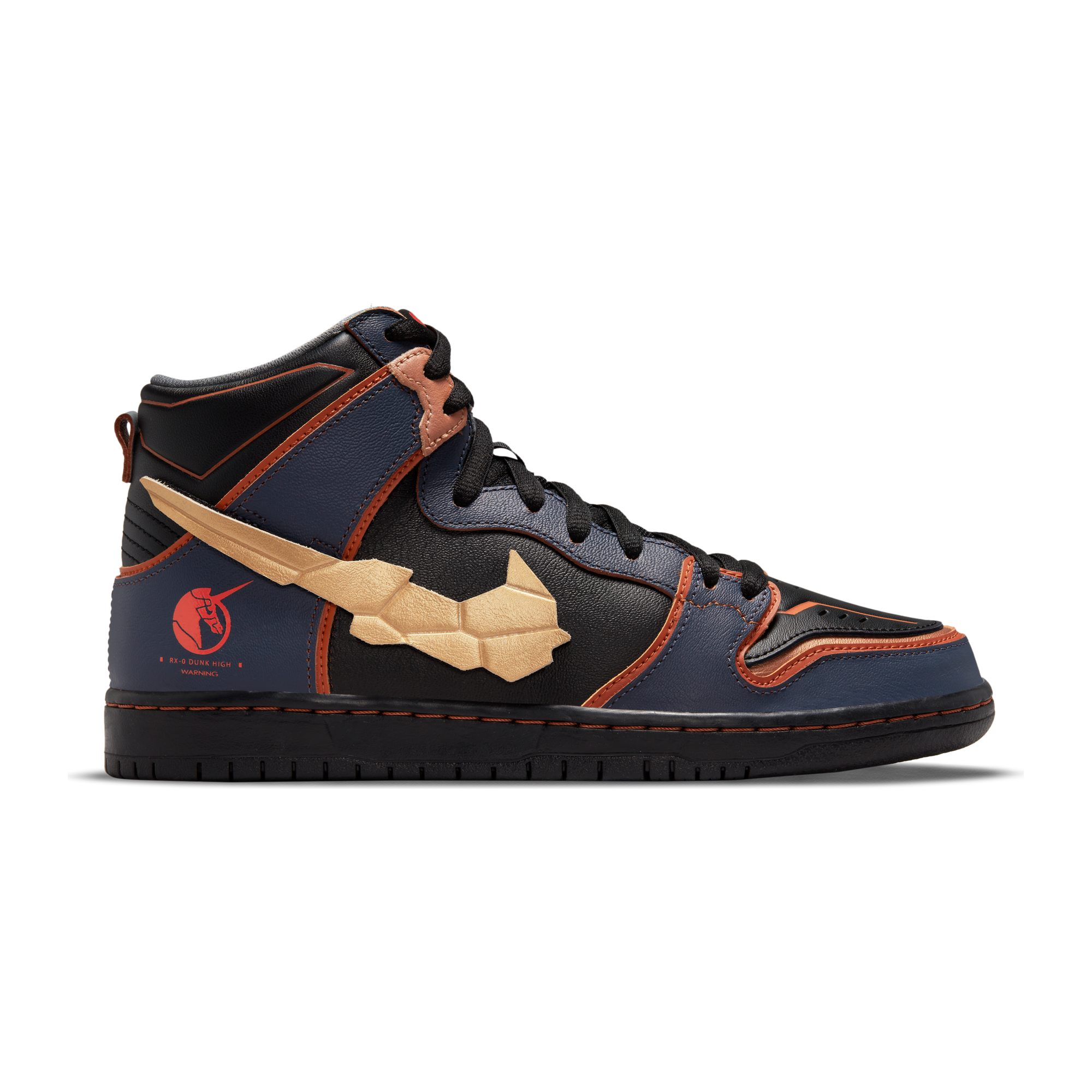 Nike SB - Dunk High QS Shoes - Thunder Blue / Metallic Gold