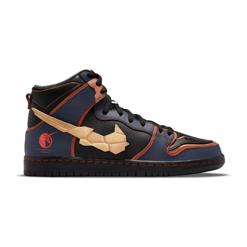Nike SB - Dunk High QS Shoes - Thunder Blue / Metallic Gold