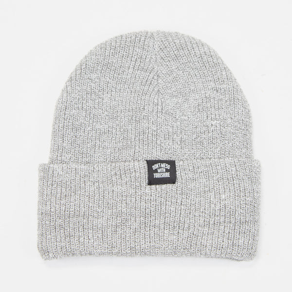 Don't Mess With Yorkshire - Classic Beanie - Heather Grey