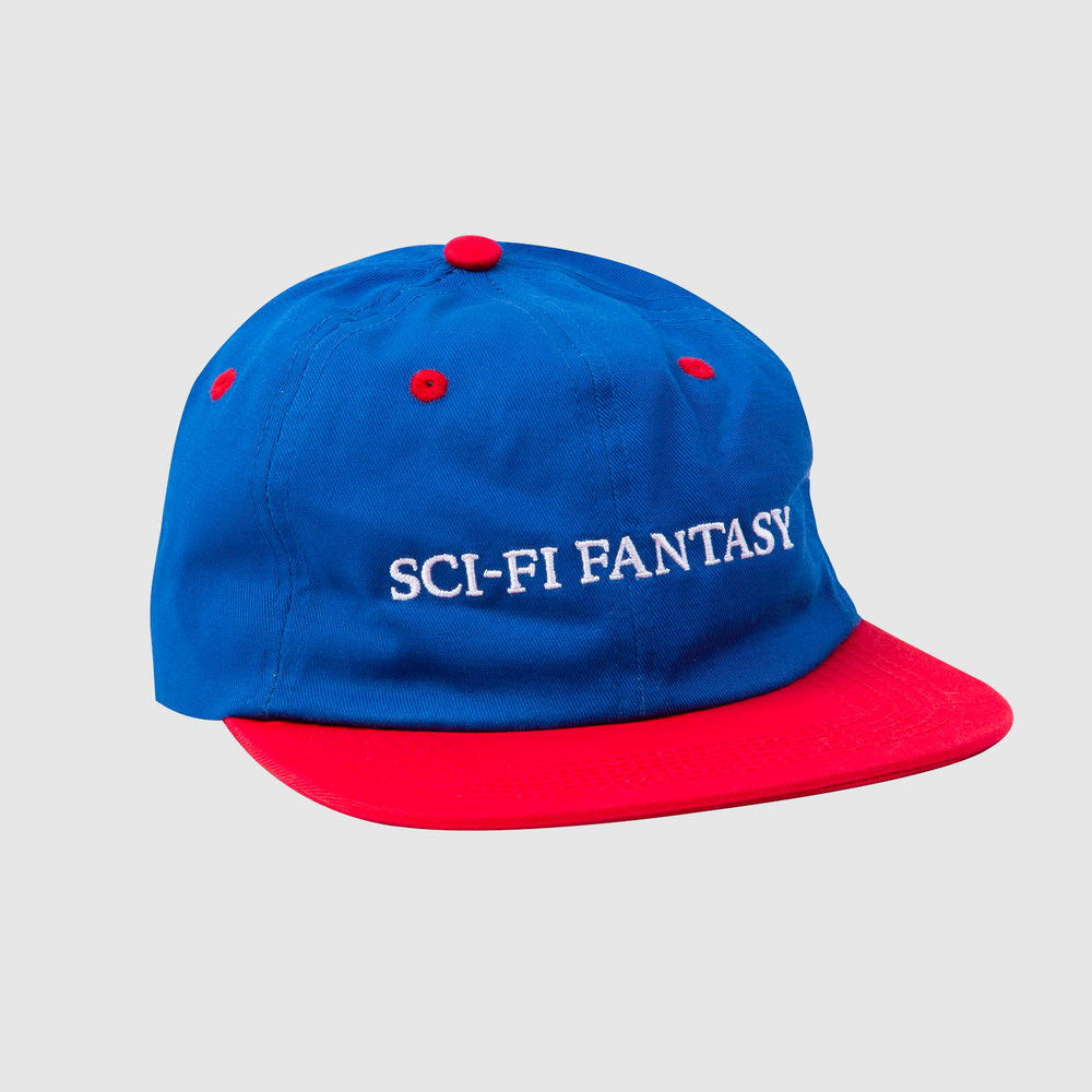 Sci-Fi Fantasy - Embroidered Logo Cap - Royal / Red