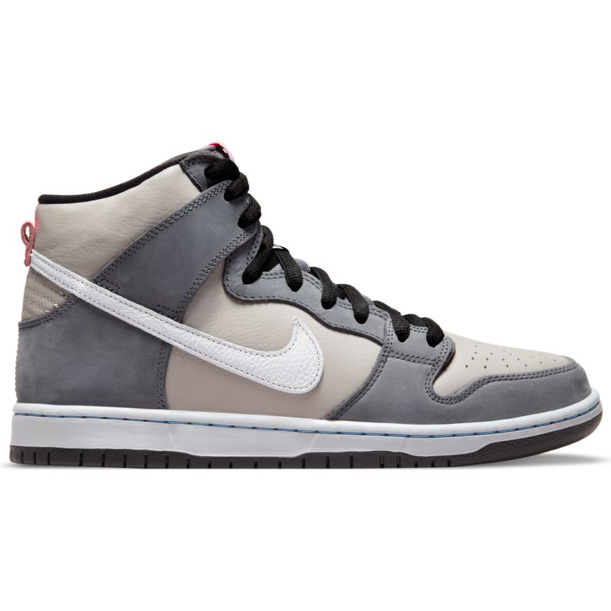 Nike SB - Dunk Hi Pro Shoes - Flint Grey / Grey Fog
