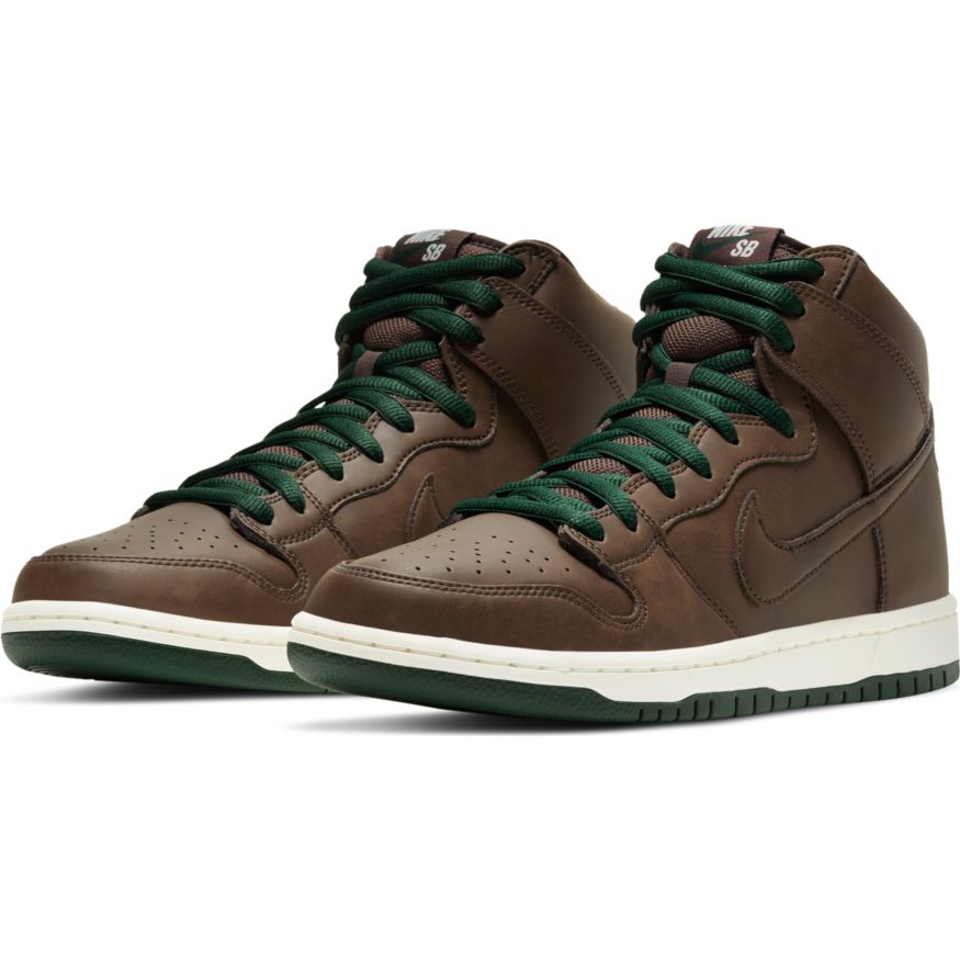 Nike SB - Dunk High Pro Shoe - Baroque Brown (Beef and Brocolli)