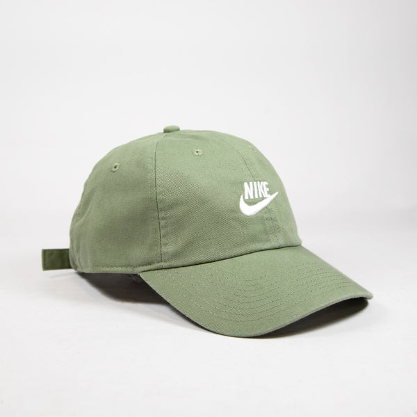 Nike SB - Heritage 86 Futura Washed Cap - Oil Green / White