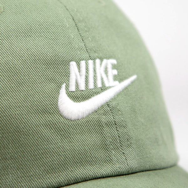 Nike SB - Heritage 86 Futura Washed Cap - Oil Green / White