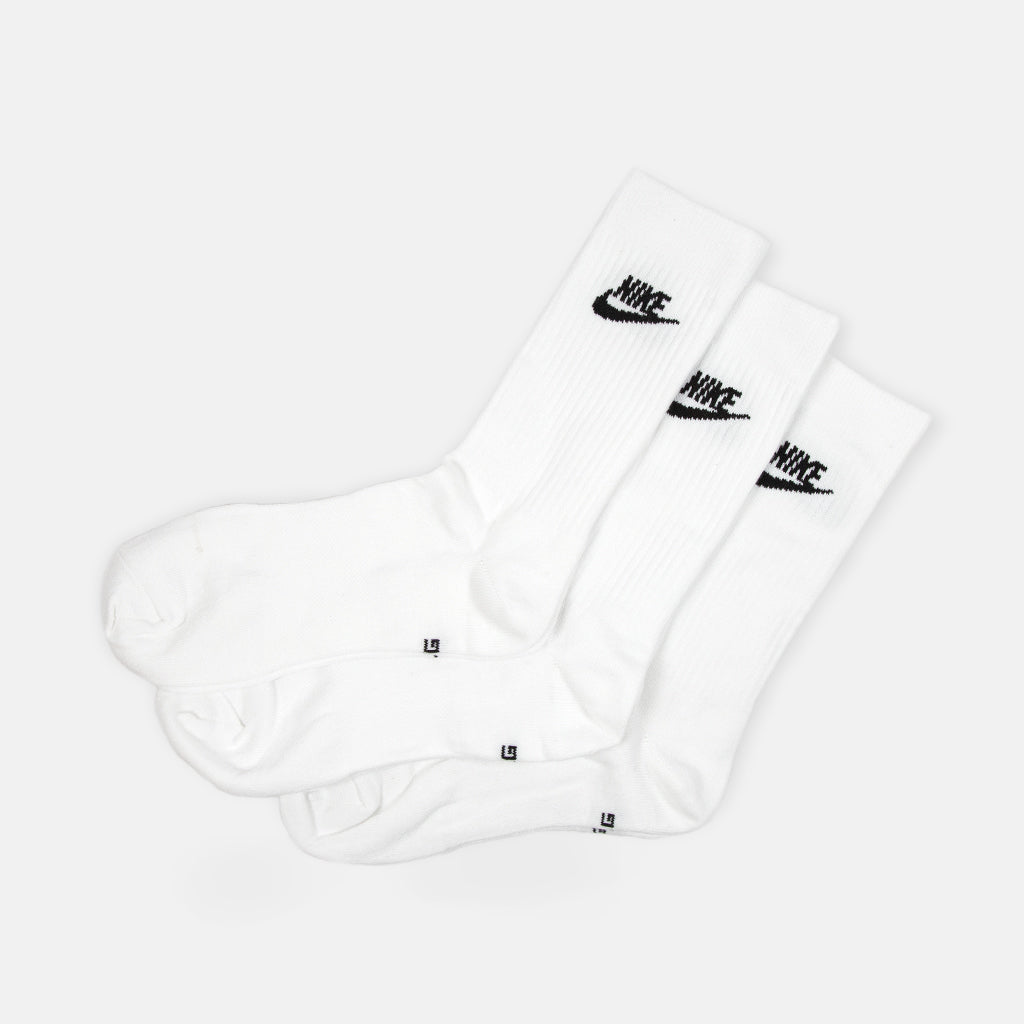 Nike SB - Everyday Max (3 Pack) Crew Socks - White