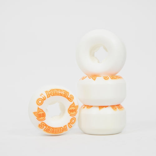 OJ Wheels - 53mm (101a) From Concentrate Wheels - White / Orange